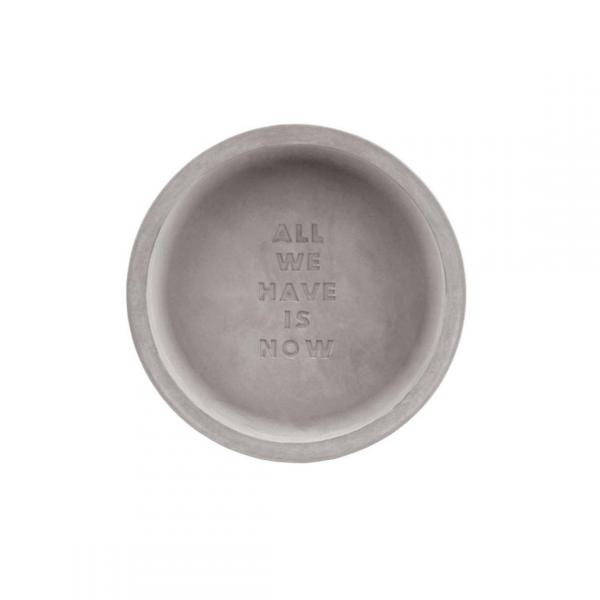 Betonschale All we have is now 20x5cm Räder Design